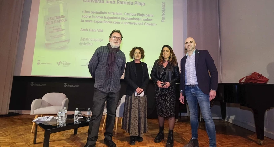 Joan Ventura, Laia Cañigueral, Patrícia Plaja i Dani Vilà. 