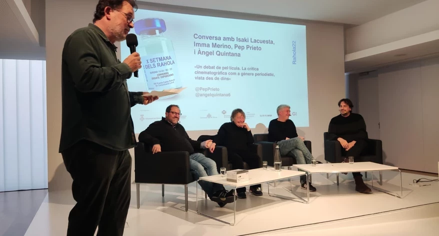 Joan Ventura va presentar la darrera conversa de la Setmana dels Rahola. 