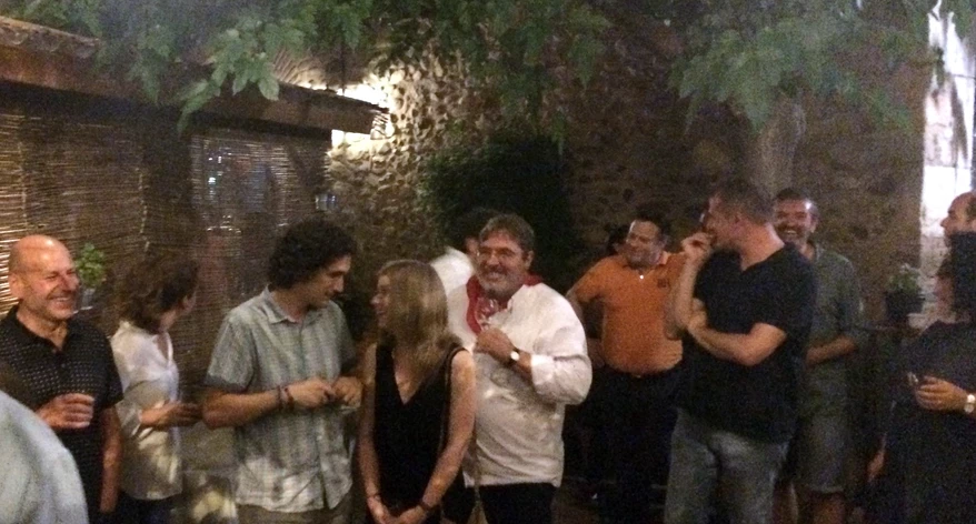 IX Sopar de Periodistes de Girona a Can Veí.