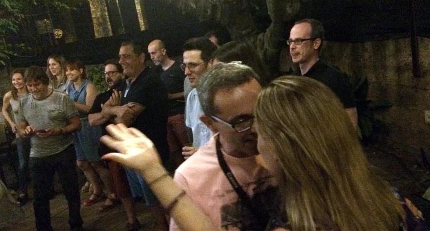 IX Sopar de Periodistes de Girona a Can Veí.