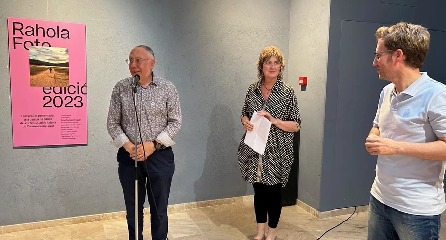 El president de La Cate, el col·legiat Ricard Sayeras, donant la benvinguda als assistents.