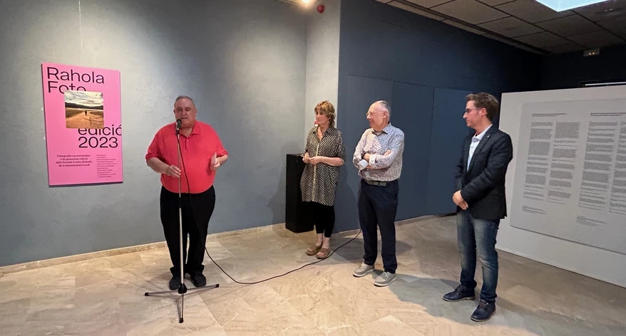 Jordi Grau, durant el seu parlament.