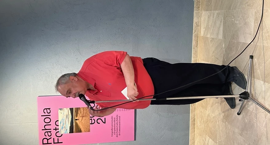 El president de la Demarcació de Girona del Col·legi de Periodistes, Jordi Grau. 