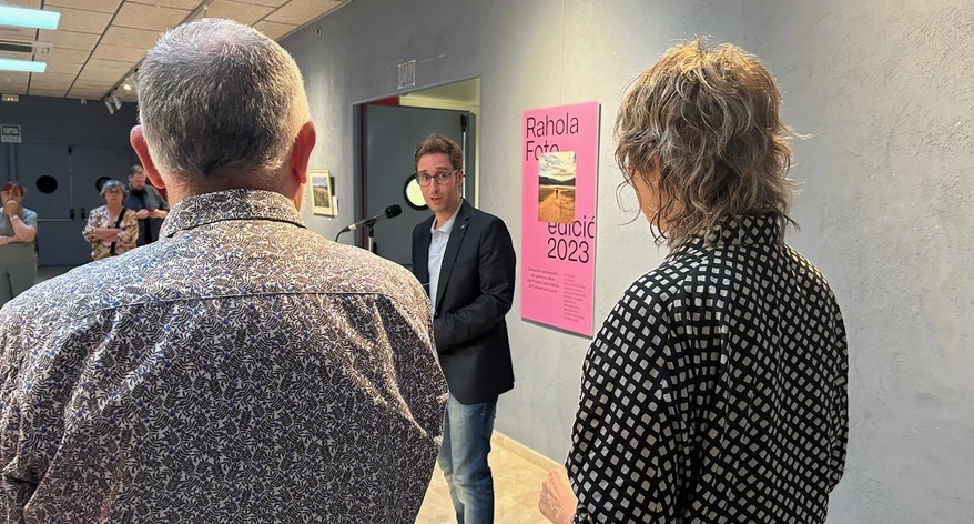 Jordi Masquef va pronunciar unes paraules. 