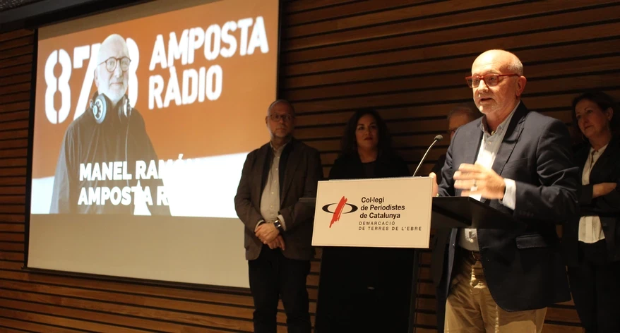 Manel Ramon. Homenatjat IV Nit de la Comunicació. 2023