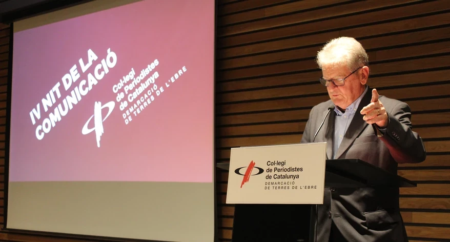 President Josep Baubí. IV NIt de la Comunicació 2023.