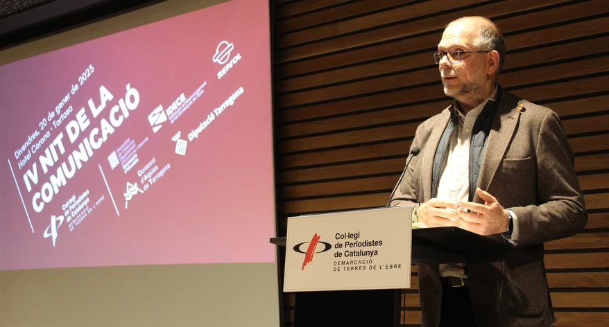 Degà Joan M. Morros. IV Nit de la Comunicació 2023