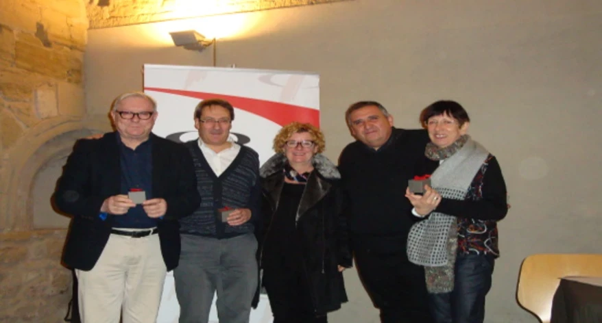  amb el president actual i la degana. 