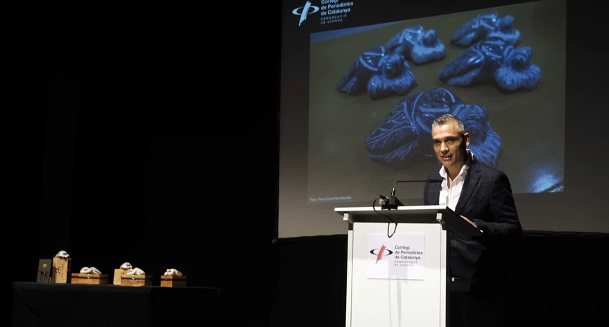 L'autor de les Mosques 2024, Gerard Roca Ayats.