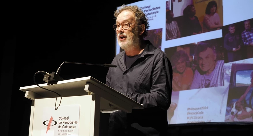 Joan Ventura va fer la glossa de Carme Vinyoles.