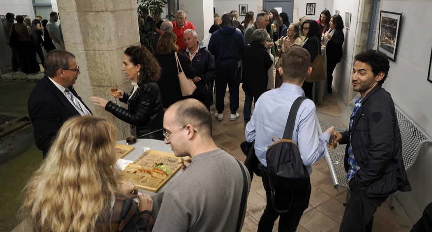 Converses després de la gala. 