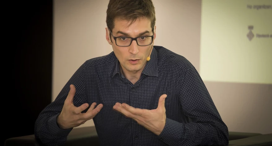 El periodista Carles Prats va explicar la realitat dels refugiats