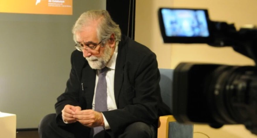 Villatoro durant la conversa