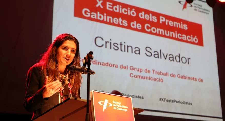 Cristina Salvador, coordinadora del Grup de Treball de Gabinets de Comunicació