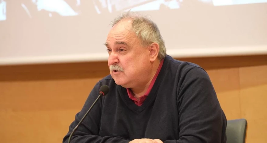 Jordi Grau, durant la presentació de la XII Setmana dels Rahola. Jordi Grau, durant la presentació de la XII Setmana dels Rahola.