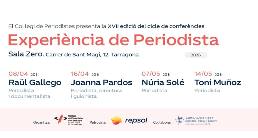 cartell experiència periodista