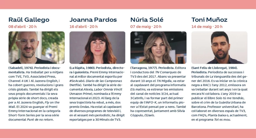 cartell experiència periodista