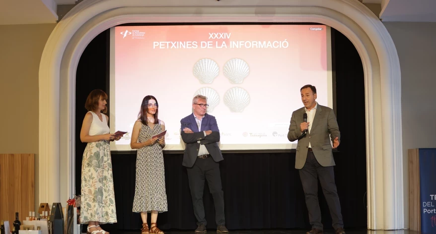 Òscar Bardají, responsable de comunicació de l'Arquebisbat de Tarragona, , nominat a la Petxina Oberta.