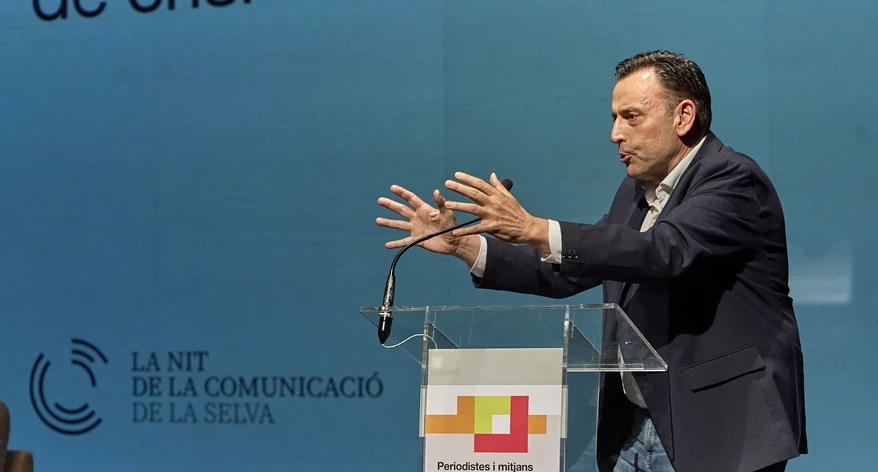  El president del Consell Comarcal de la Selva, Martí Pujals.