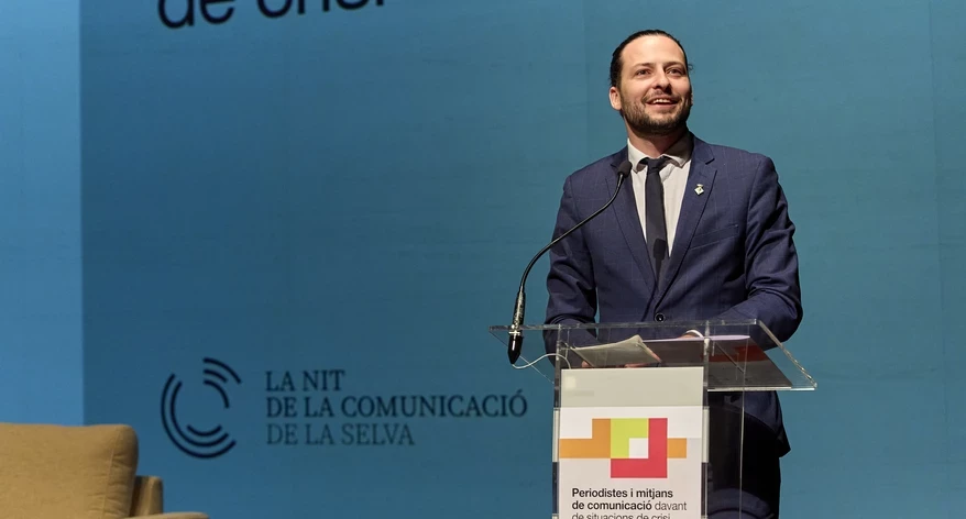 L'alcalde de Lloret de Mar, Adrià Lamelas