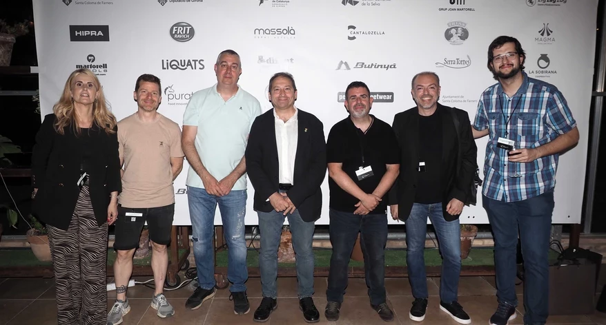 L'equip impulsor de la III Nit de la Comunicació de la Selva.