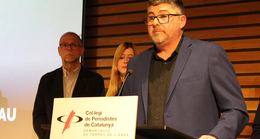 Francesc Callau, locutor de La Cala Ràdio