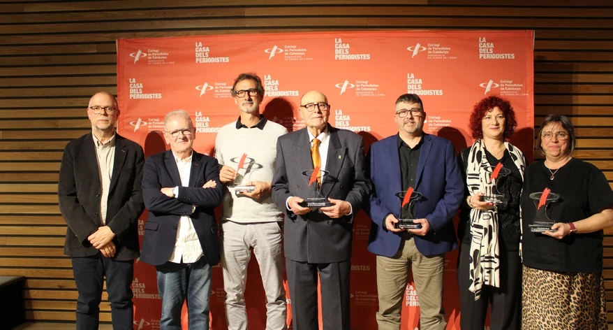 Professionals reconeguts la VII Nit de la Comunicació 