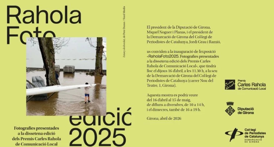 Invitació a la inauguració de l'exposició RaholaFoto2025