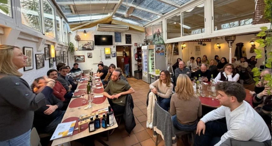 Dinar al restaurant Mestre d'Aixa de Tossa de Mar.