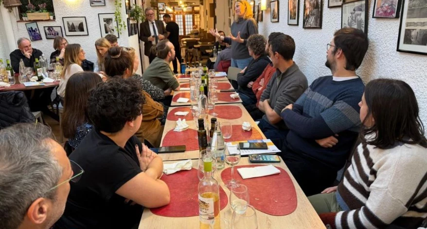 Dinar al restaurant Mestre d'Aixa de Tossa de Mar.
