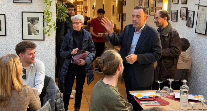 Pilar Roura i Marti Pujals van donar la benvinguda als assistents.