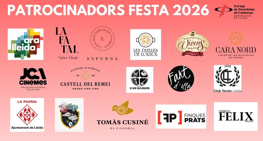 Patrocinadors Festa Lleida 2026