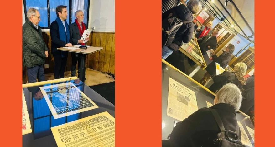 Inauguració a la Casa de Cultura de Girona de l'exposició "Última hora", Col·lecció Josep Bosch.