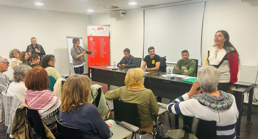 Inauguració "Veus silenciades" a La Bisbal.