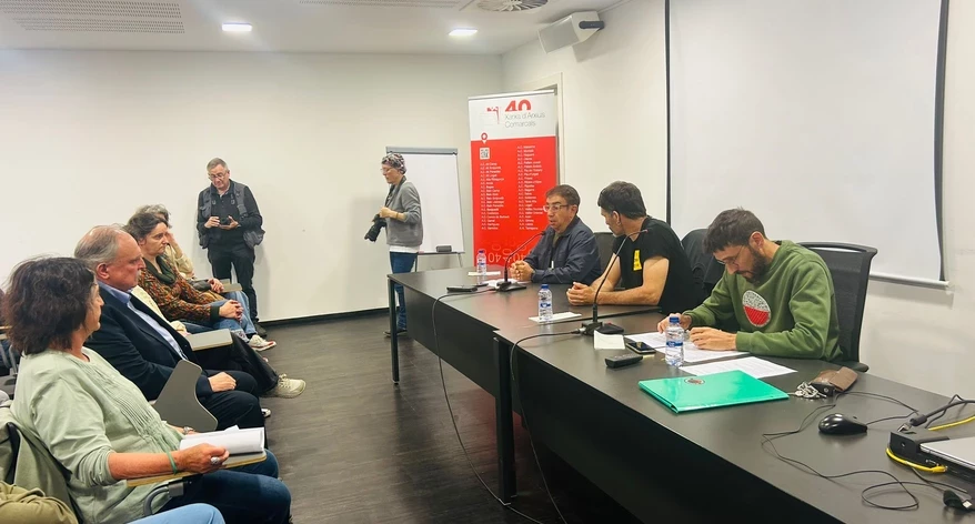 Inauguració "Veus silenciades" a La Bisbal.