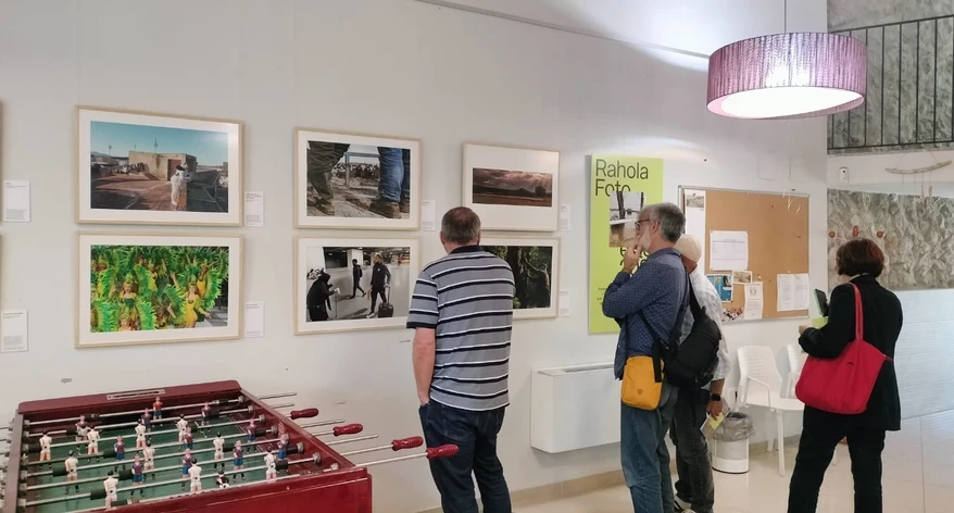 El centre cívic Nova Harmonia acull la mostra. 