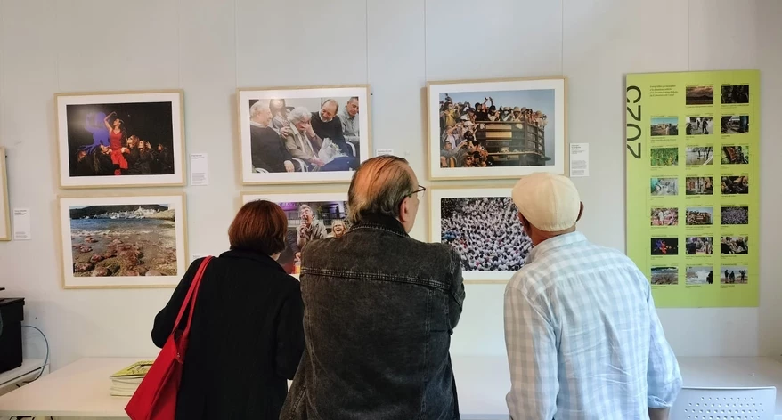 El centre cívic Nova Harmonia acull la mostra. 