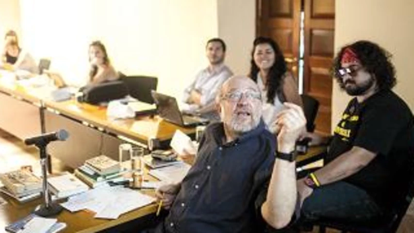 Imatge d'un dels tallers que organitza la fundació creada pel premi Nobel. Foto: Joaquín Sarmiento/FNPI