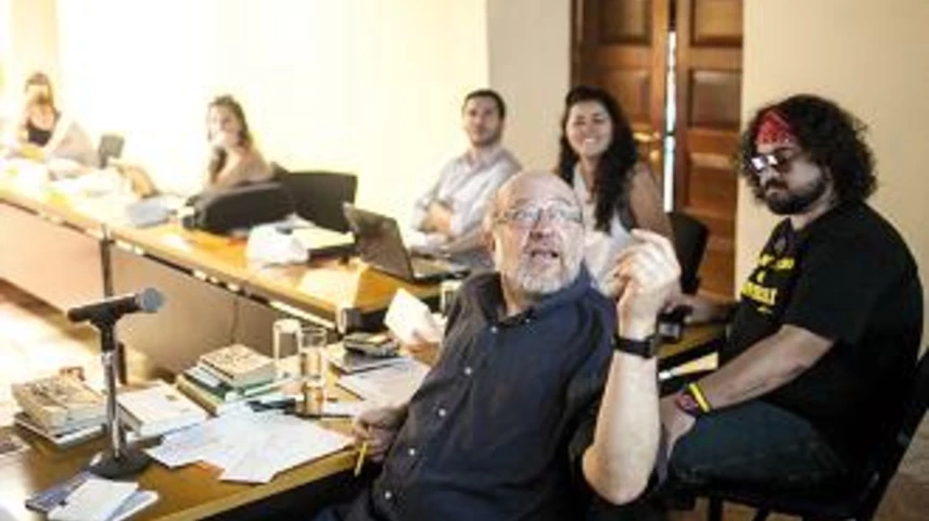 Imatge d'un dels tallers que organitza la fundació creada pel premi Nobel. Foto: Joaquín Sarmiento/FNPI