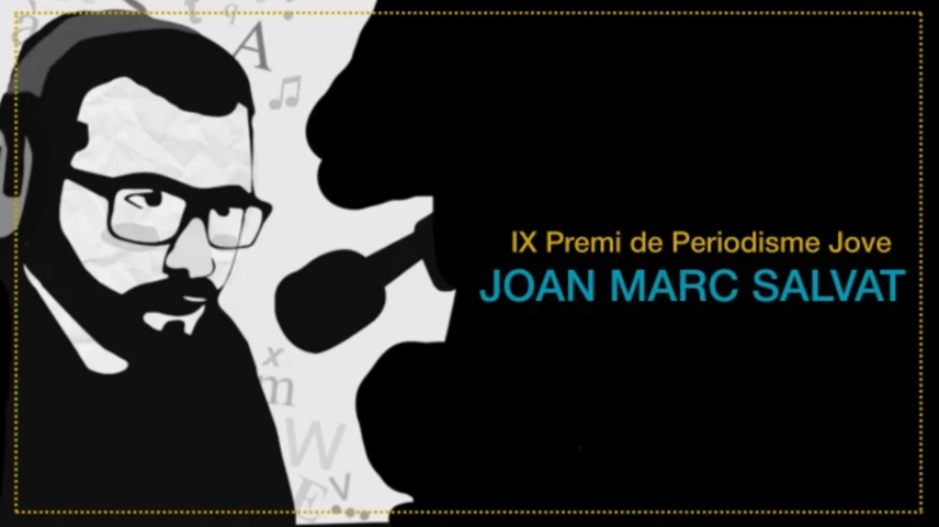 Novena edició del Premi de Periodisme Jove Joan Marc Salvat. 