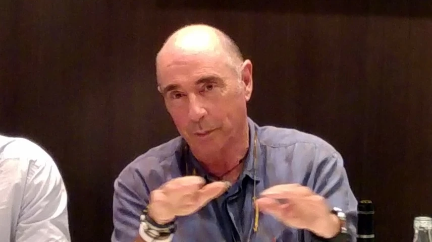 Lluís Llach, en el dinar "Off the record"