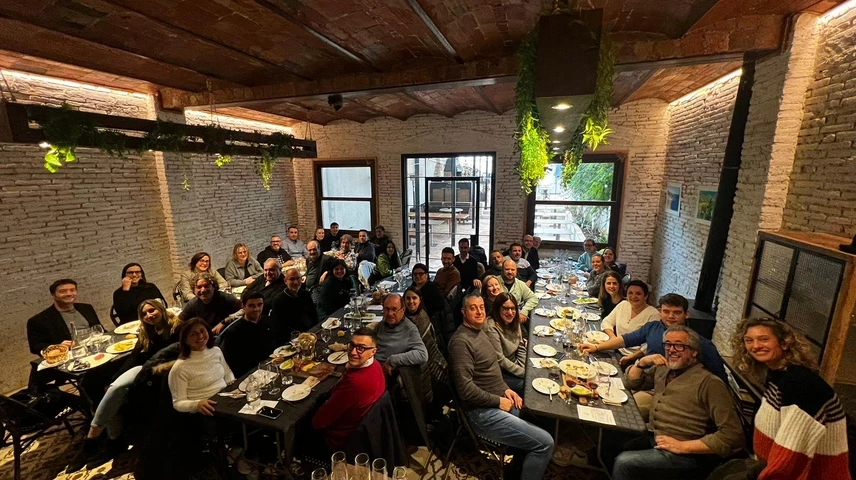 Els participants a la trobada de l'any passat.