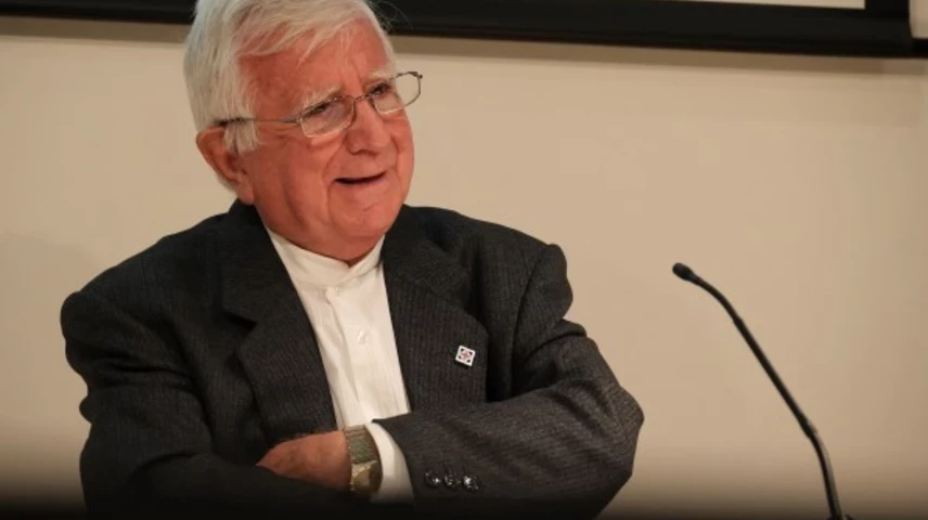 Tomàs Alcoverro, el febrer passat. 