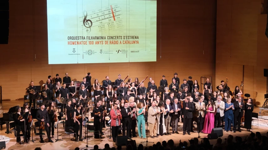 L'espectacle que es va fer a l'Auditori de Girona. 