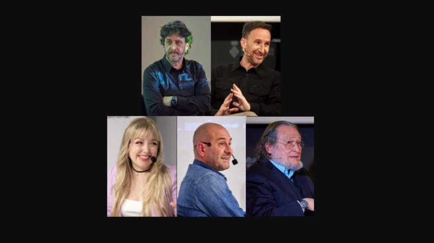 Emilio Morenatti, Manel Alías, Alba Sidera, Eloi Vila i Santiago Niño Becerra