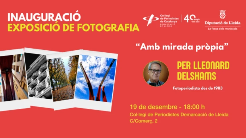Exposició de fotografia "Amb mirada pròpia"