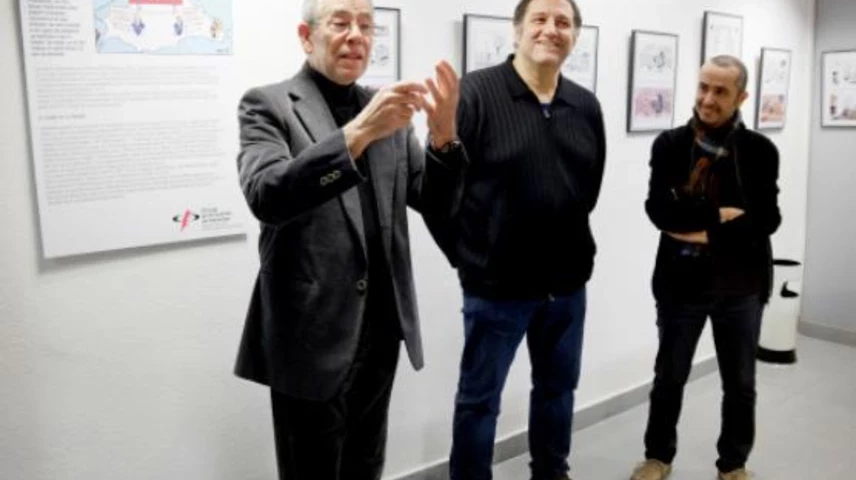 D'esquerra a dreta, Gonçal Mazcuñán, Manel Fontdevila i Jaume Capdevila, Kap