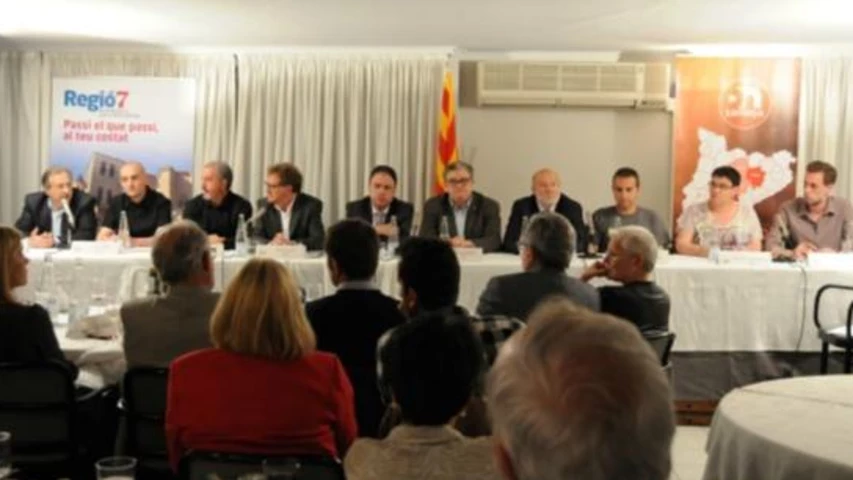 Els alcaldables de Manresa (foto: Salvador Redó. Regió7)