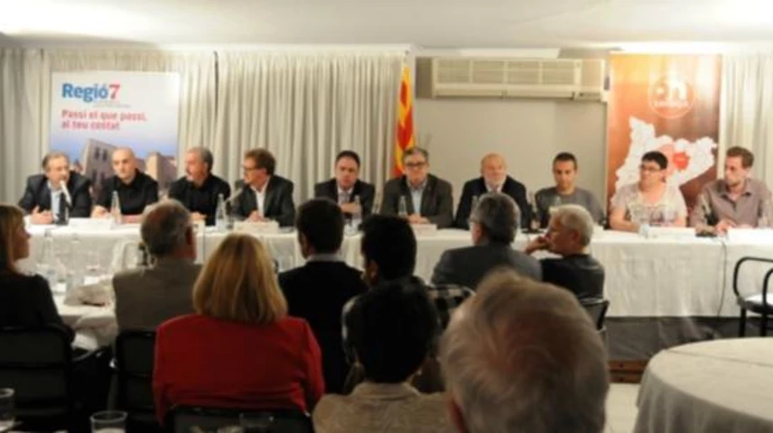 Els alcaldables de Manresa (foto: Salvador Redó. Regió7)