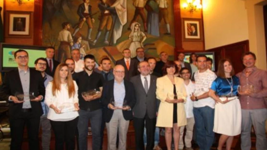 Guanyadors i jurat del 26è Pica d'Estats. Foto: Diputació de Lleida